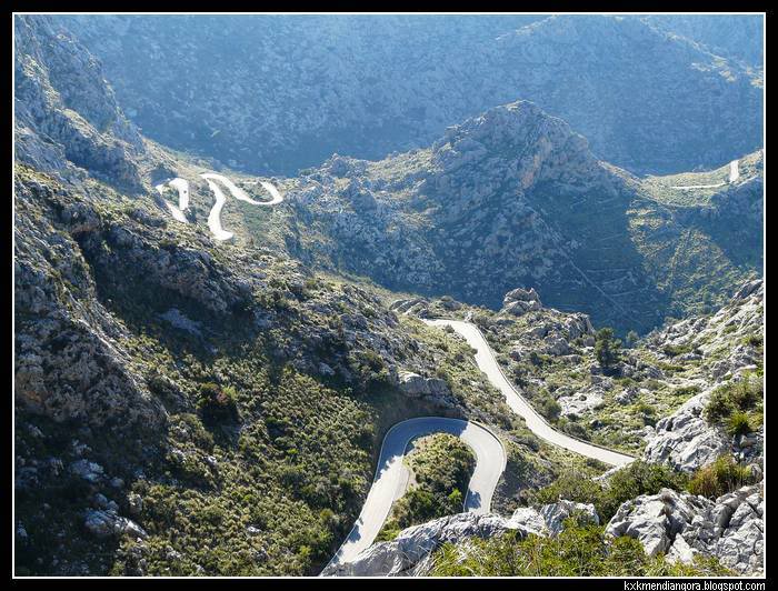 carretera Sa Calobra