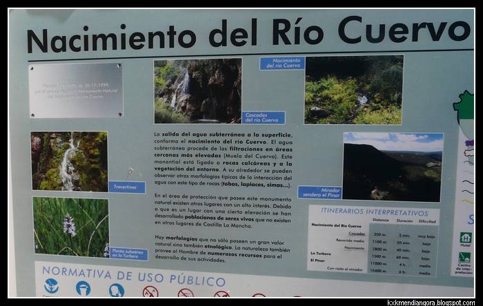 Nacimiento del Rio Cuervo